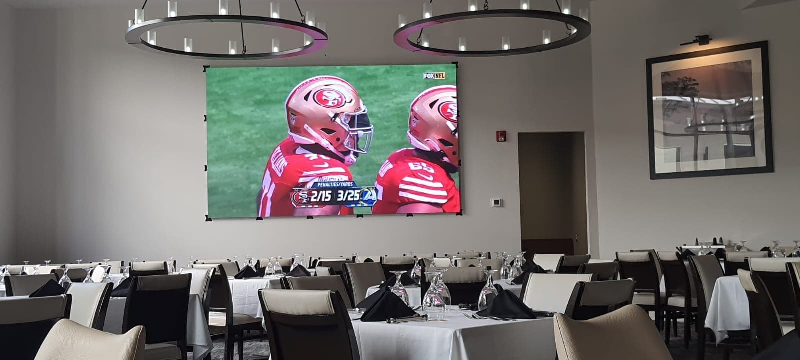 Painel LED indoor para eventos