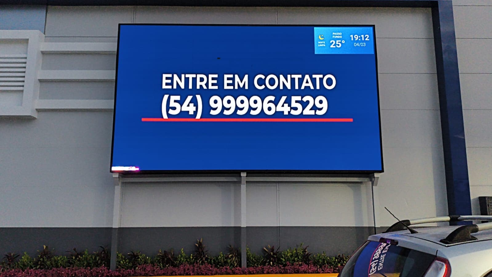 Solução LED outdoor